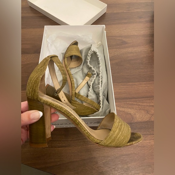 Manolo Blahnik Heel Sandals - Picture 1 of 3
